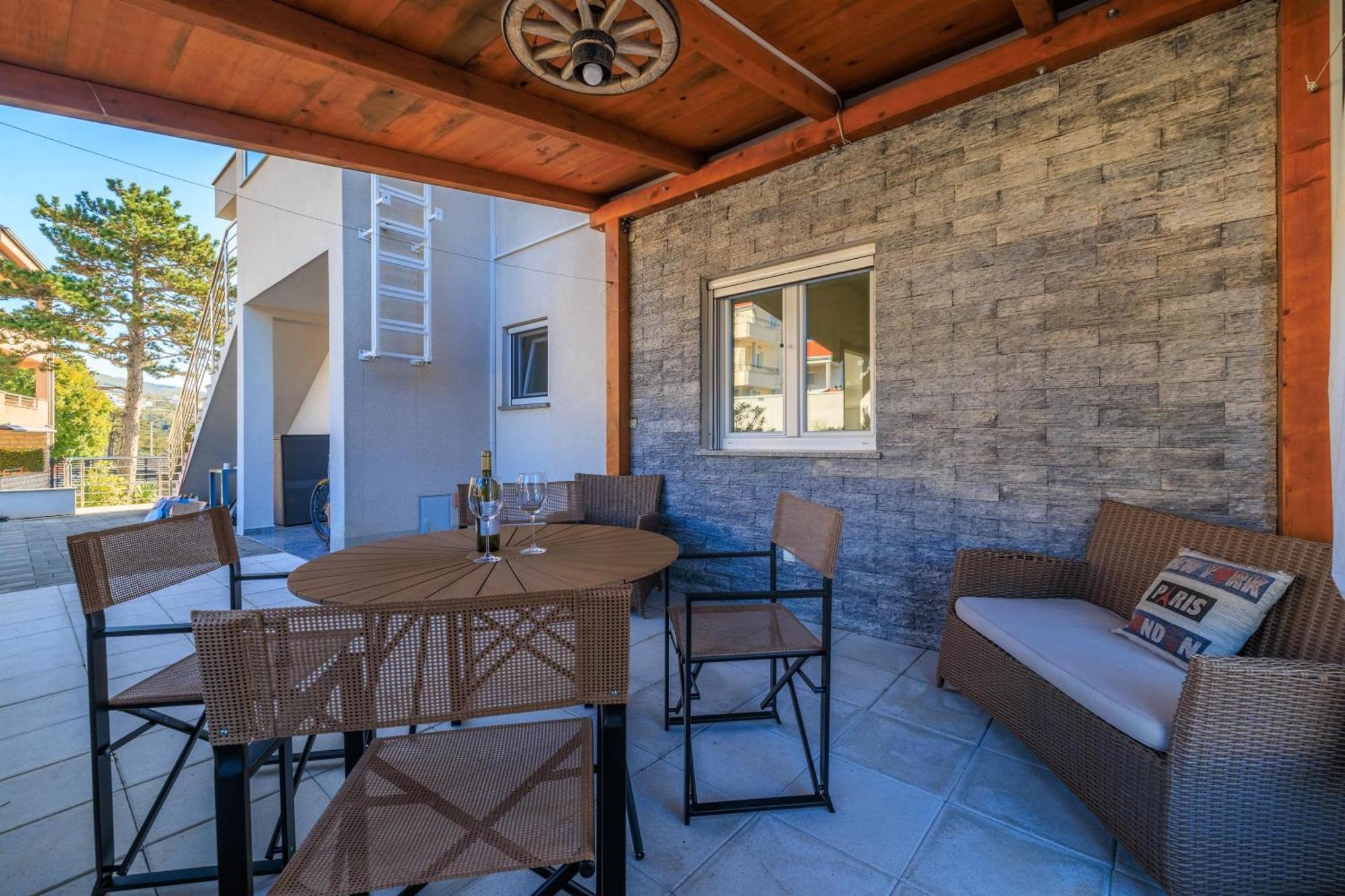 Apartment Sajo Crikvenica Bagian luar foto